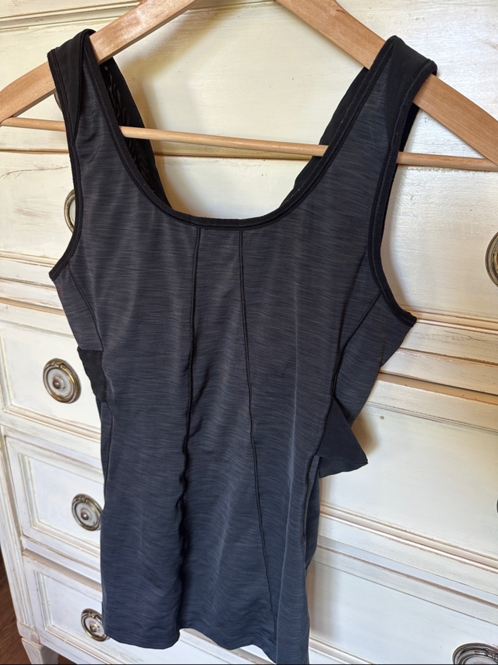 Lole Charcoal Gray Racerback Tank Top